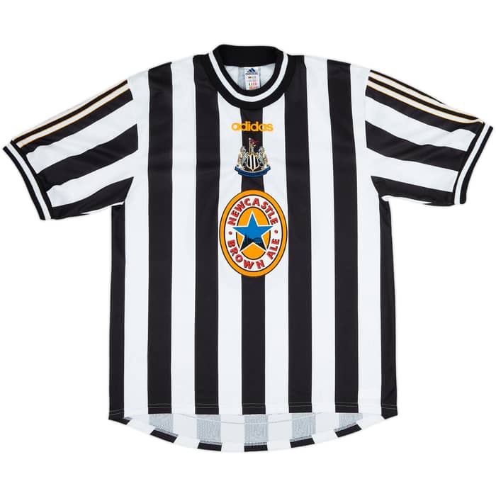 1997-99 Newcastle Home Shirt Shearer #9 - 8/10 - (L)