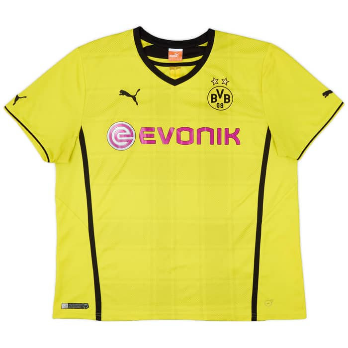 2013-14 Borussia Dortmund Home Shirt - 5/10 - (XXL)