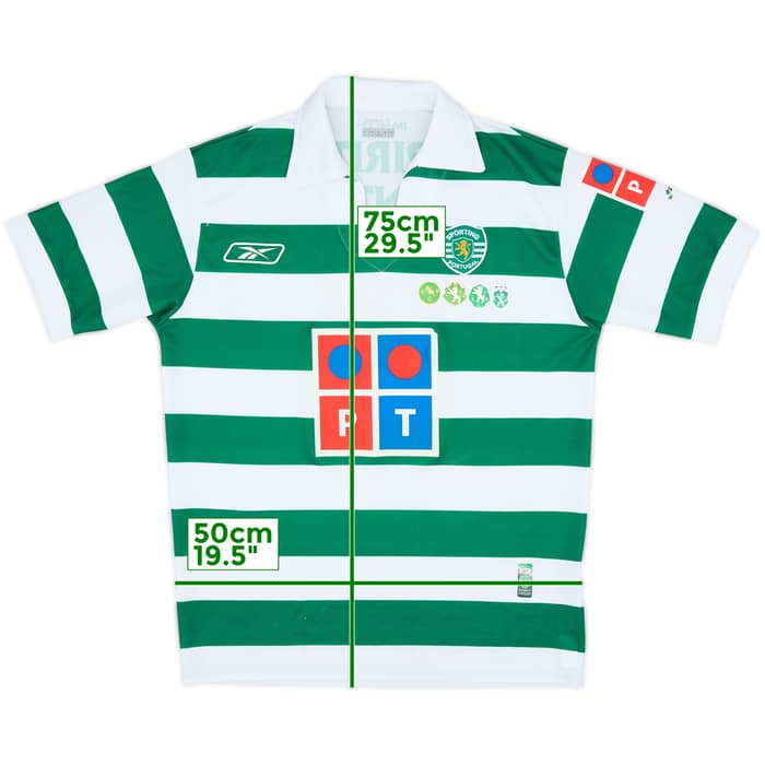 2005-06 Sporting CP Home Shirt - 5/10 - (S)