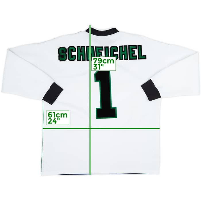 1996-97 Manchester United GK Shirt Schmeichel #1 - 8/10 - (XL)