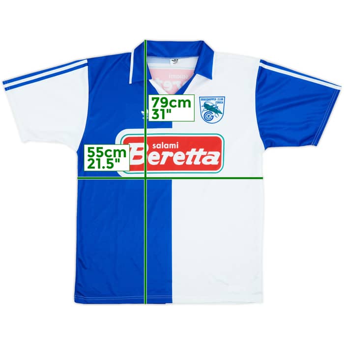 1993-94 Grasshoppers Home Shirt - 9/10 - (XL)
