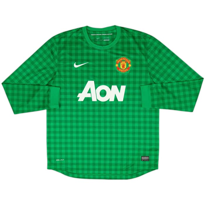2012-13 Manchester United GK Shirt #1 - 8/10 - (L)