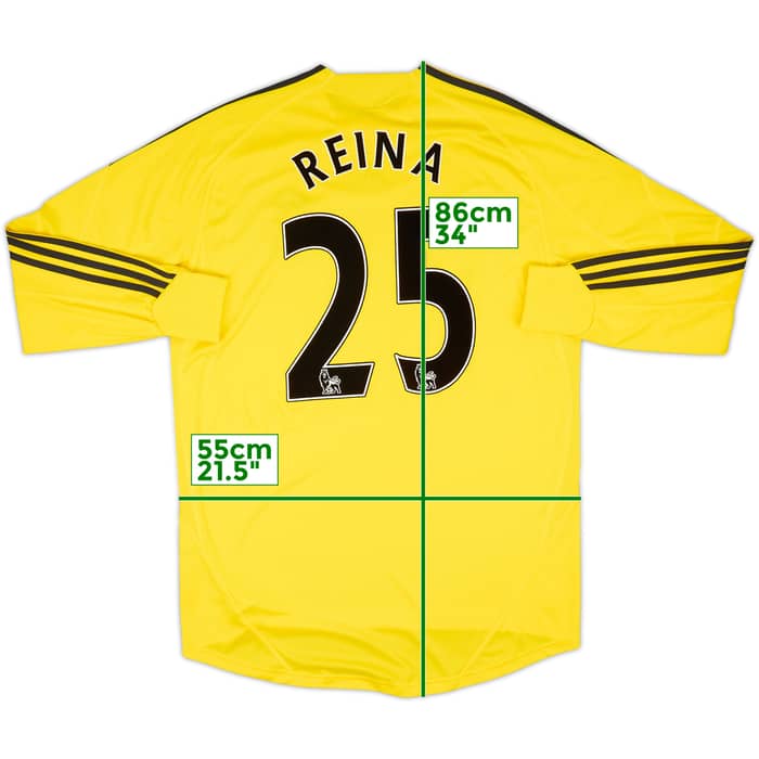 2009-10 Liverpool GK Shirt Reina #25 - 7/10 - (L)