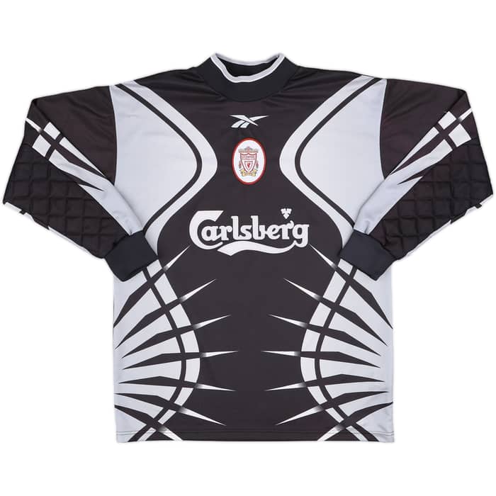 1999-00 Liverpool GK Shirt Friedel #19 - 9/10 - (S)