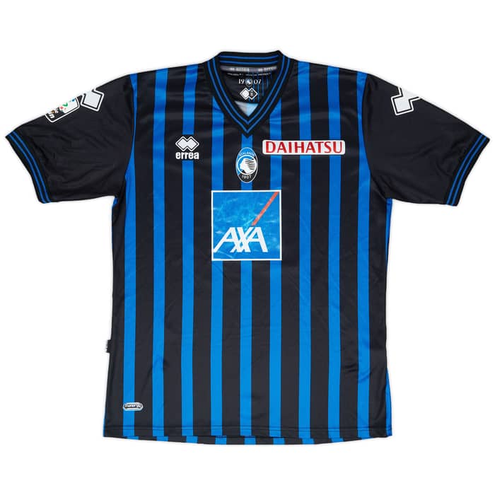 2010-11 Atalanta Match Issue Home Shirt Peluso #13
