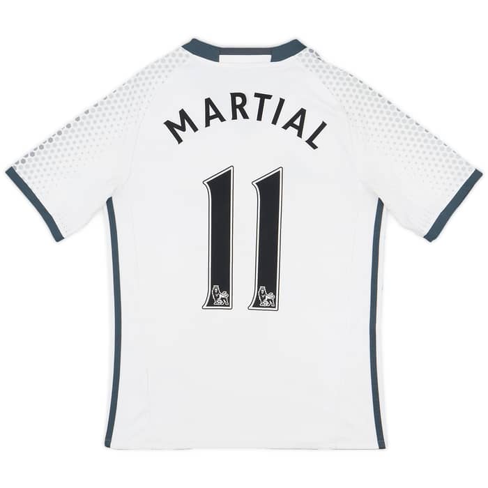 2016-17 Manchester United Third Shirt Martial #11 - 6/10 - (L.Boys)