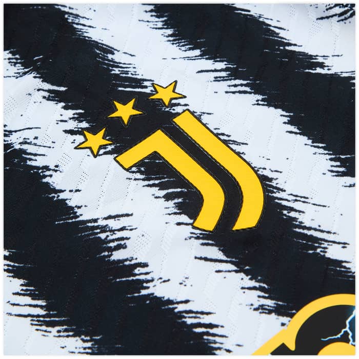 2023-24 Juventus Authentic Home Shirt