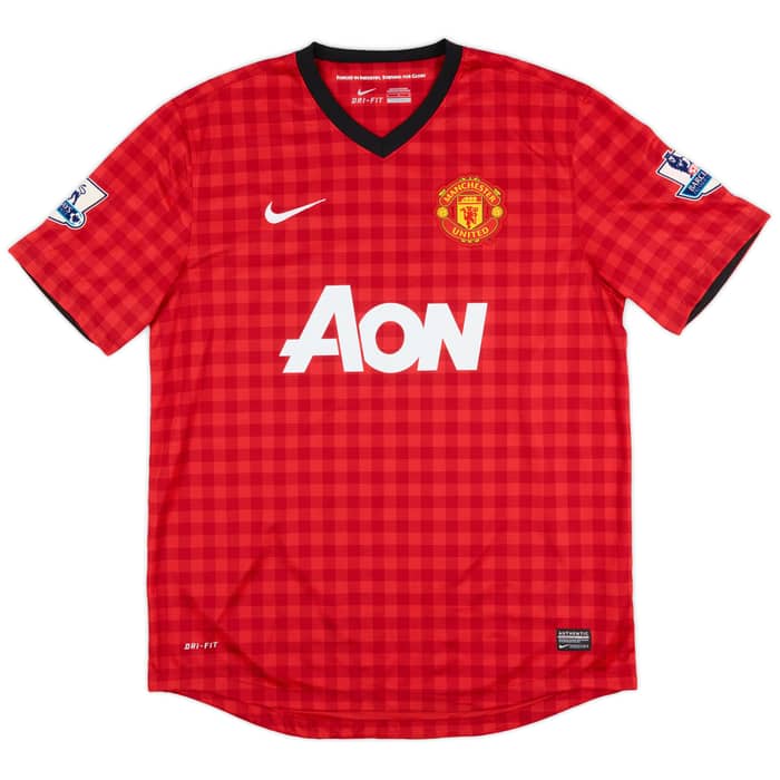 2012-13 Manchester United Home Shirt Buttner #28 - 7/10 - (L)