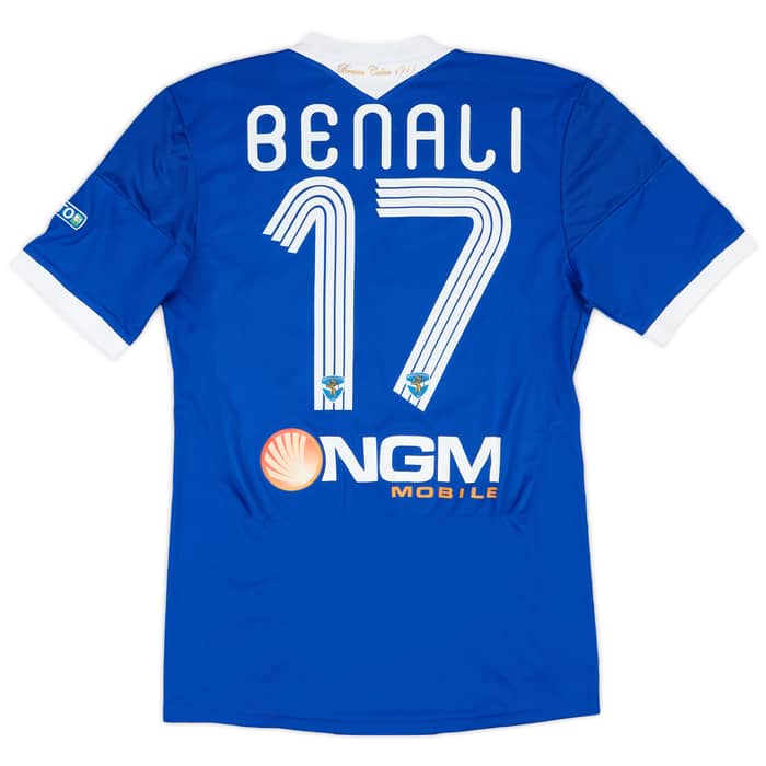 2013-14 Brescia Match Issue Home Shirt Benali #17