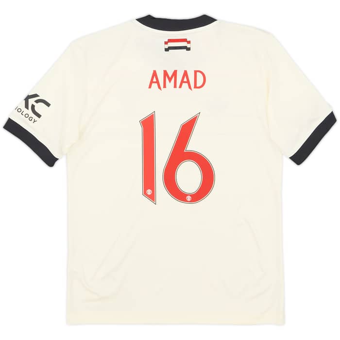2024-25 Manchester United Third Shirt Amad #16 (KIDS)