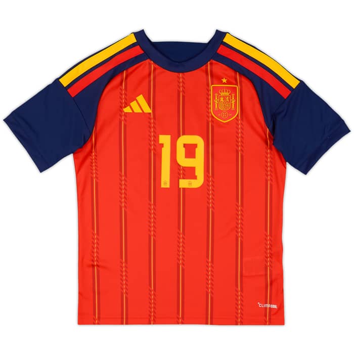 2026-27 Spain Home Shirt Lamine Yamal #19 (KIDS) 