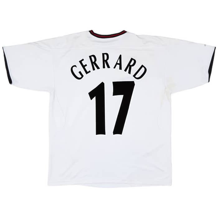 2003-04 Liverpool Away Shirt Gerrard #17 - 6/10 - (L)