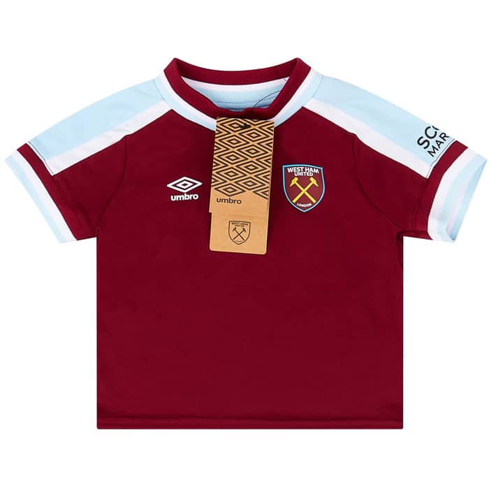 2021-22 West Ham Home Full Kit (6-12 Months)