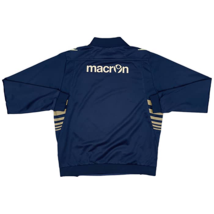 2013-14 Leeds United Macron 1/4 Zip Drill Top - 6/10 - (XL.Boys)