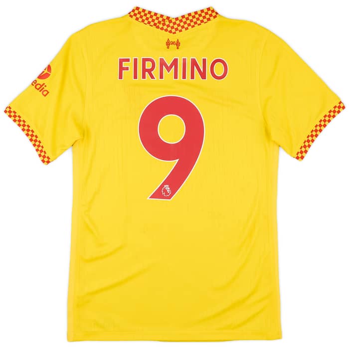 2021-22 Liverpool Third Shirt Firmino #9 - 8/10 - (S)