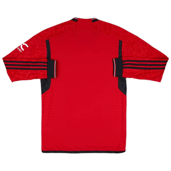 2023-24 Manchester United Authentic Home L/S Shirt