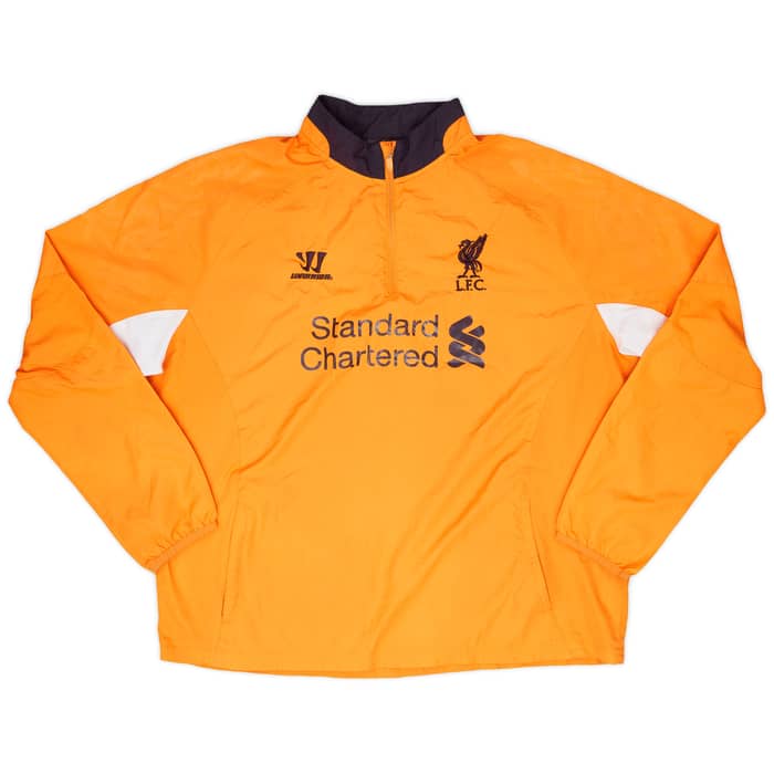 2012-13 Liverpool Warrior 1/4 Zip Training Top - 8/10 - (XXL)