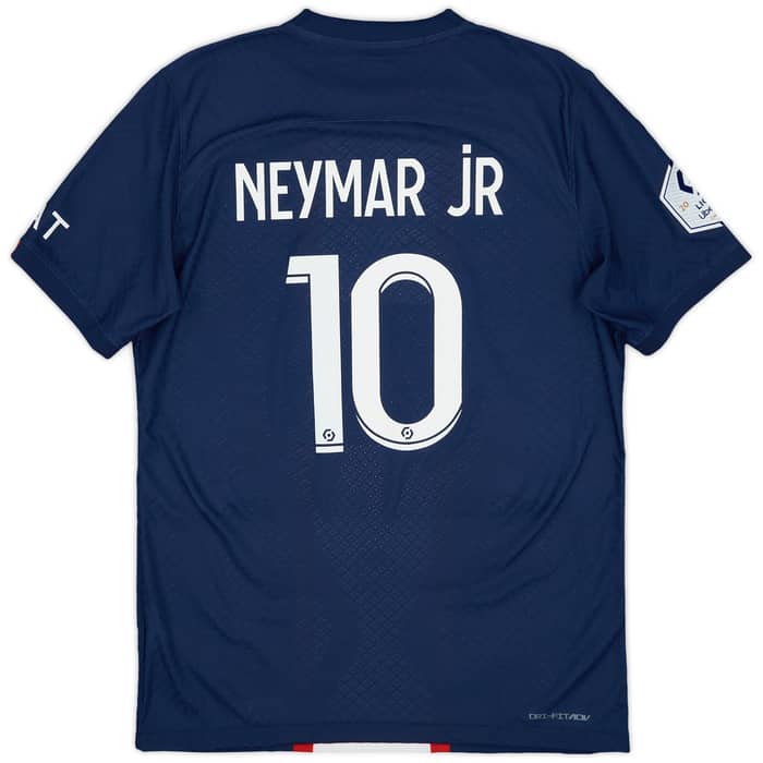 2022-23 Paris Saint-Germain Player Issue Home Shirt Neymar Jr #10 - 10/10 - (M)