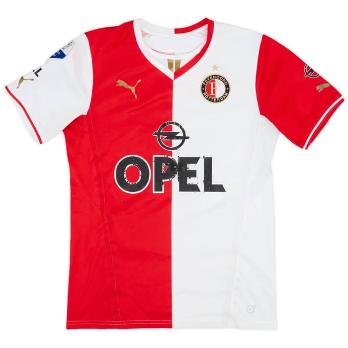 2013-14 Feyenoord Home Shirt Kongolo #15 - 4/10 - (M)