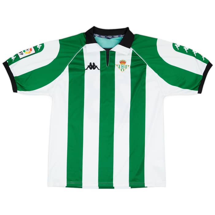 1998-99 Real Betis Match Issue Home Shirt Juan Jesus #28