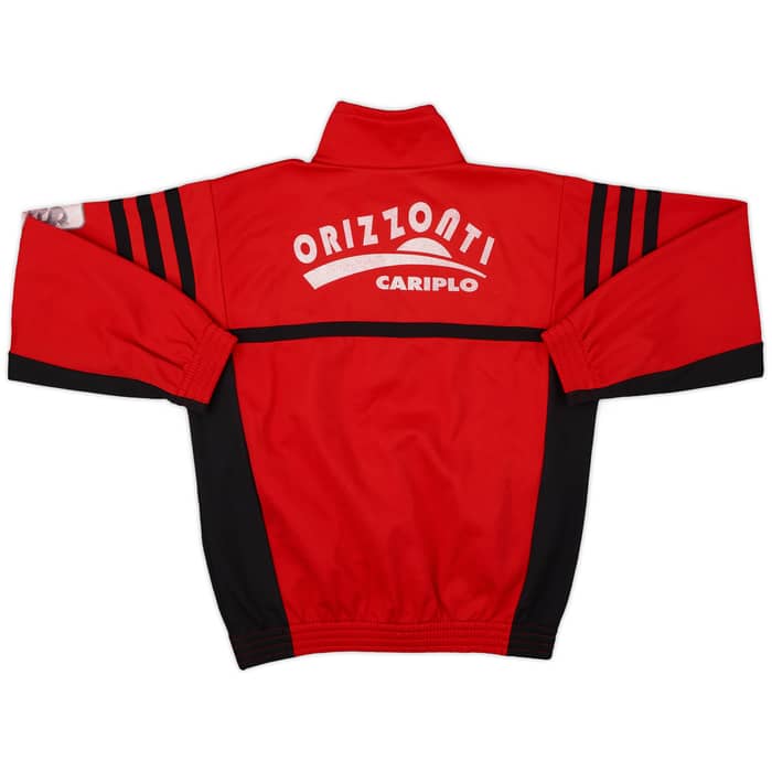 2002-03 AC Milan 'Junior Camp' adidas 1/4 Zip Drill Top - 7/10 - (M.Boys)