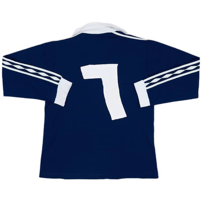1976-79 Scotland Home L/S Shirt #7 - 7/10 - (S)