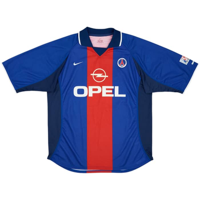 2000-01 Paris Saint-Germain Home Shirt Okocha #10 - 9/10 - (XL)