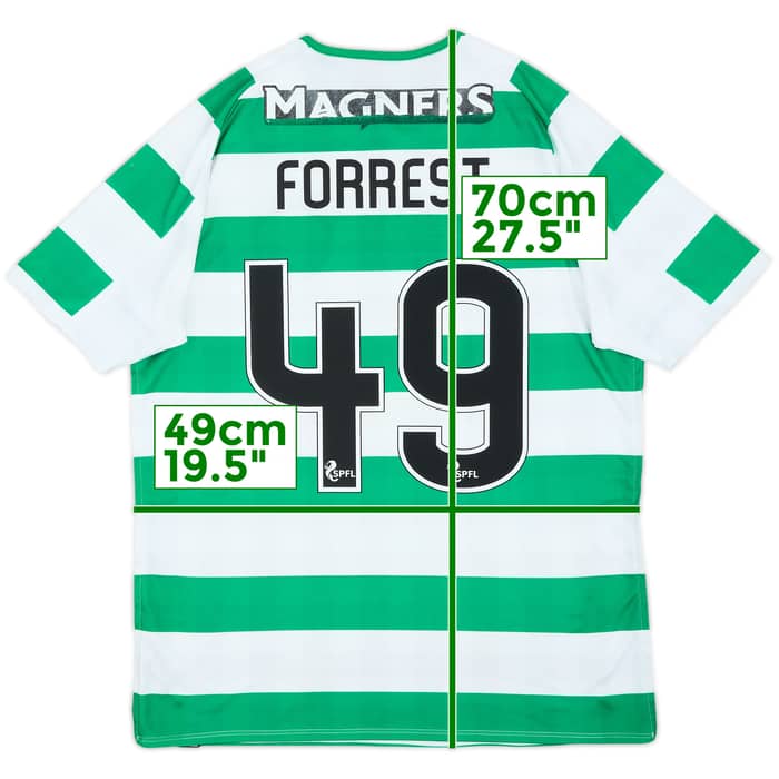 2018-19 Celtic Home Shirt Forrest #49 - 5/10 - (S)