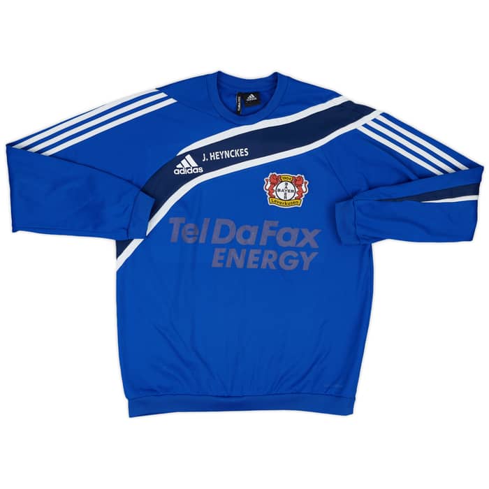 2010-11 Bayer Leverkusen Staff Issue adidas Sweat Top (J. Heynckes)