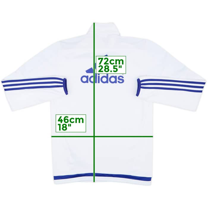 2015-16 Chelsea adidas 1/4 Zip Drill Top - 8/10 - (XS)