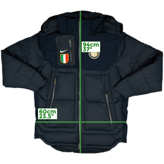 2010-11 Inter Milan Nike Padded Bench Coat - 9/10 - (M)