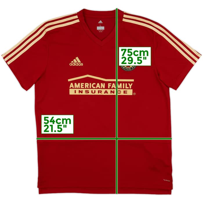 2017-18 Atlanta United adidas Training Shirt - 9/10 - (L)
