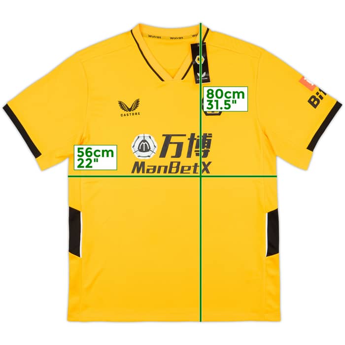 2021-22 Wolves Home Shirt (XL)