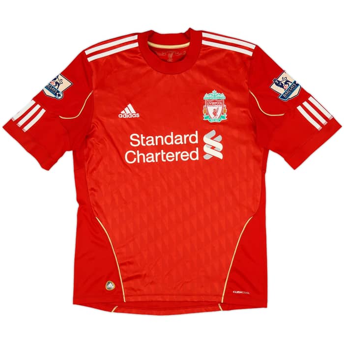 2010-12 Liverpool Home Shirt Kelly #34 - 5/10 - (M)