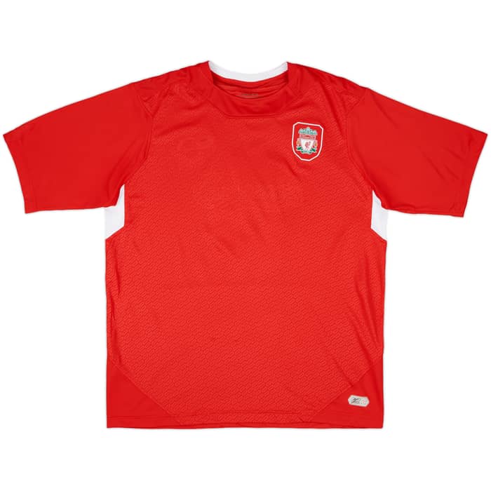 2004-06 Liverpool Home Shirt Morientes #19 - 4/10 - (L)