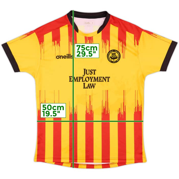 2020-21 Partick Thistle Home Shirt - 5/10 - (S)