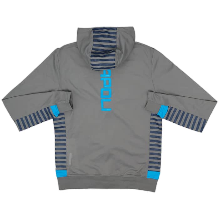 2019-20 Napoli Kappa Hooded Sweat Top - 5/10 - (S)