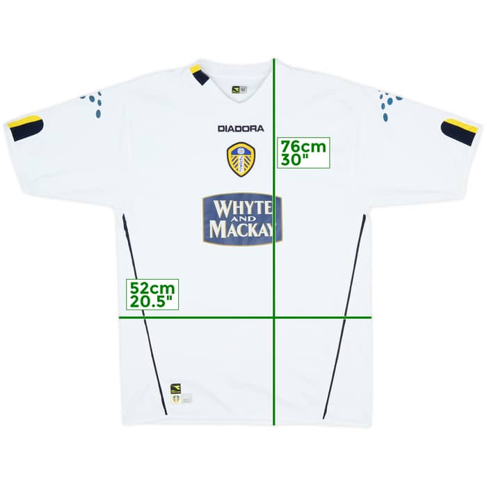 2004-05 Leeds United Home Shirt - 8/10 - (M)