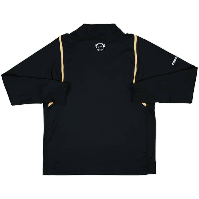 2006-07 Manchester United Nike 1/4 Zip Drill Top - 8/10 - (L)