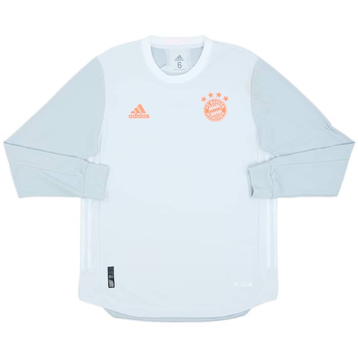 2020-21 Bayern Munich Player Issue Away L/S Shirt Muller #25 - 6/10 - (M)