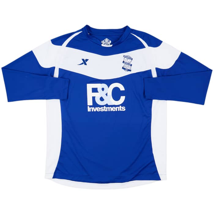 2010-11 Birmingham Home L/S Shirt - 8/10 - (M)