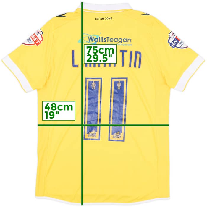 2015-16 Millwall Third Shirt L. Martin #11 - 9/10 - (S)