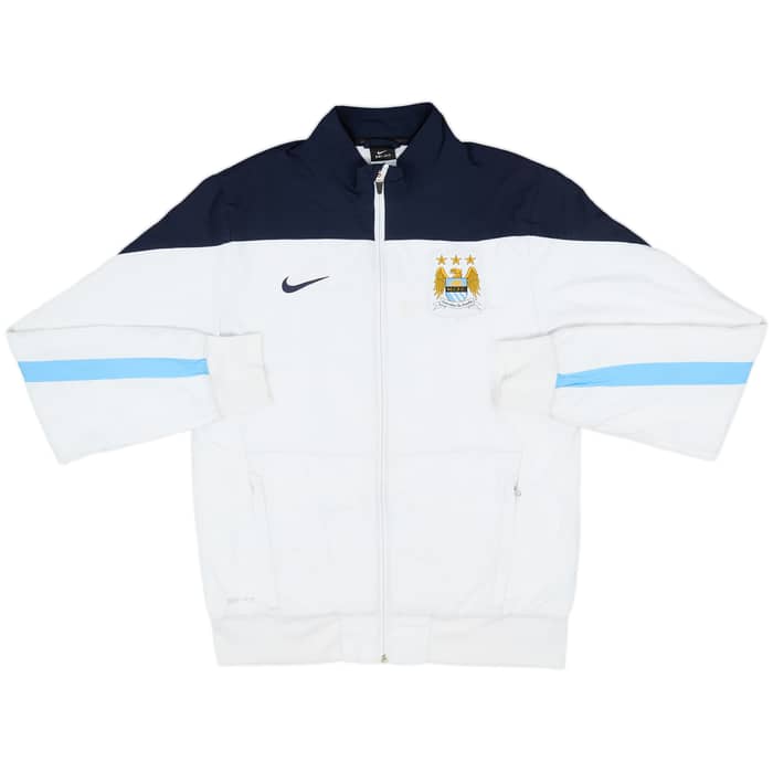 2013-14 Manchester City Nike Full Tracksuit - 8/10 - (S)