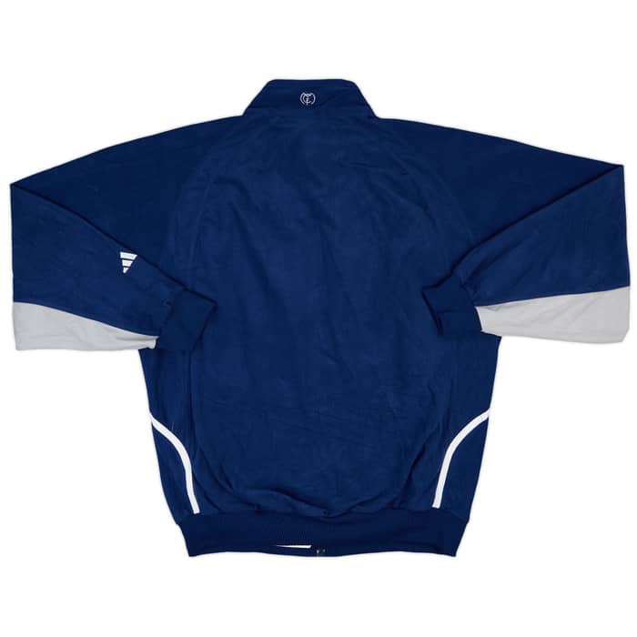 2000-01 Real Madrid adidas Fleece Track Jacket - 8/10 - (L)