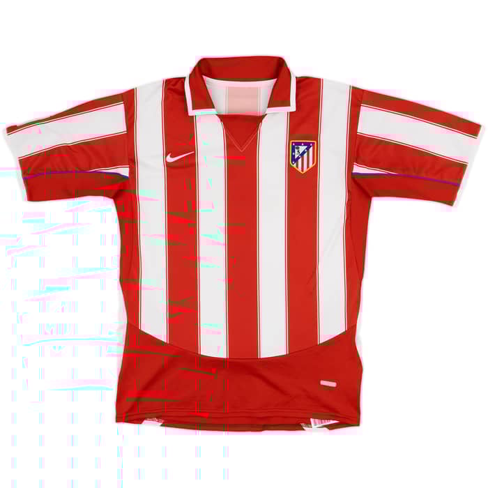 2003-04 Atletico Madrid Home Shirt - 8/10 - (S)