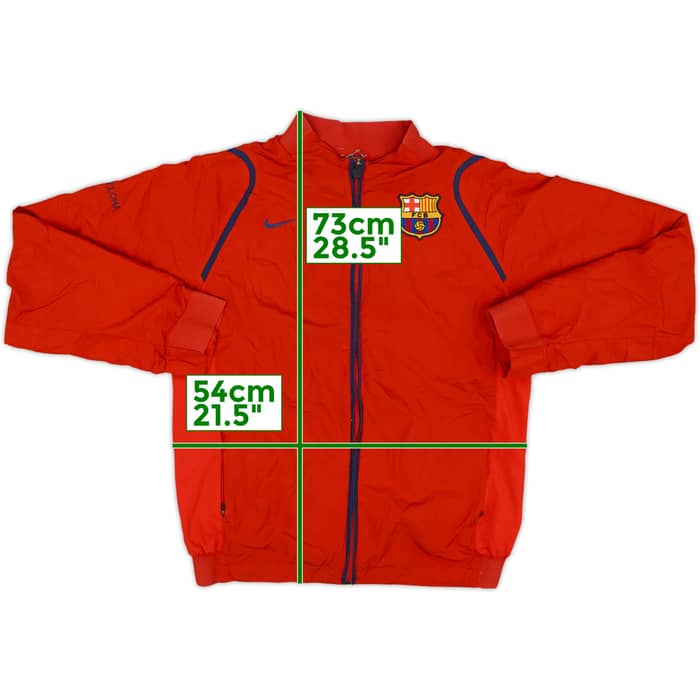 2006-07 Barcelona Nike Track Jacket - 8/10 - (L)
