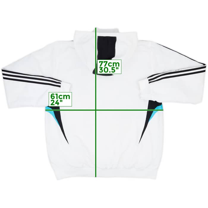 2008-09 Real Madrid adidas Hooded Track Jacket - 6/10 - (M)