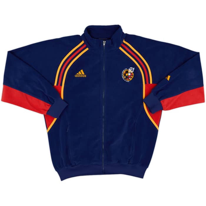 2000-02 Spain adidas Track Jacket - 8/10 - (M/L)