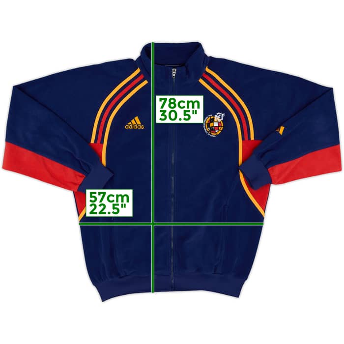 2000-02 Spain adidas Track Jacket - 8/10 - (M/L)