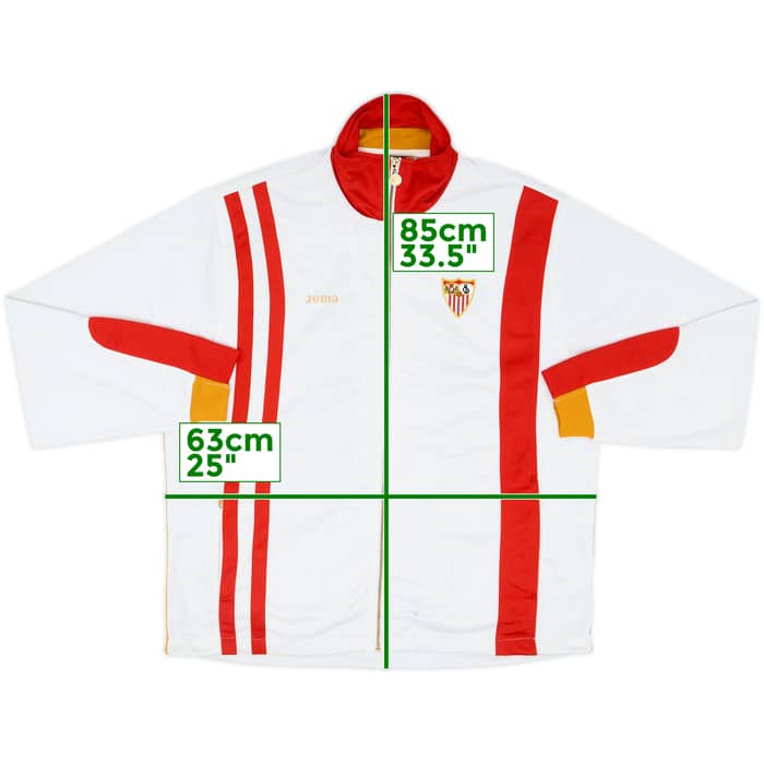 2008-09 Sevilla Joma Track Jacket - 8/10 - (L)